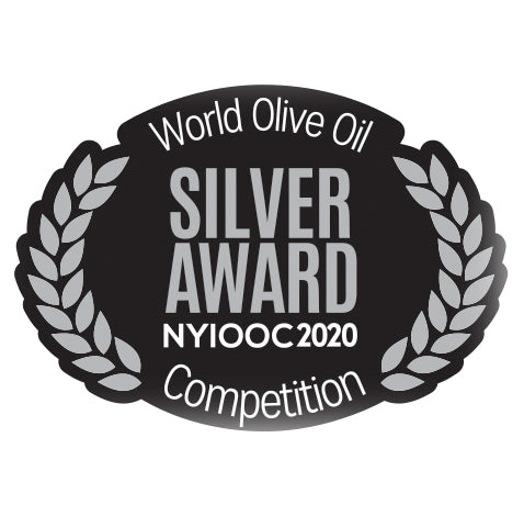 World Olive Oil Silver Award NYIOOC 2020 Competition
